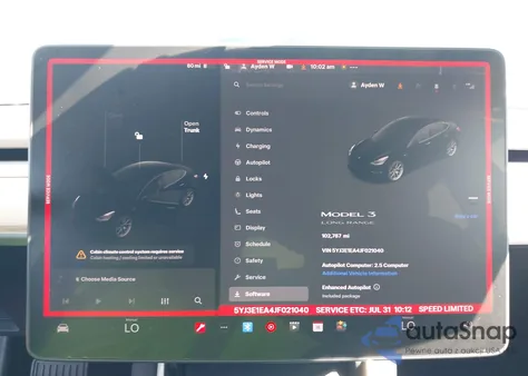 2018 Tesla Model 3 Long Range/Mid Range из США, поврежденный, VIN 5YJ3E1EA4JF021040